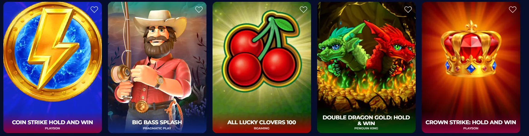 Nine Casino jogos